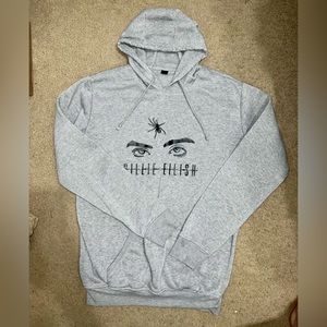 Gray Graphic Hoodie